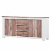 Maison Belfort Buffet Doral - Acacia partiellement massif Marron / Blanc