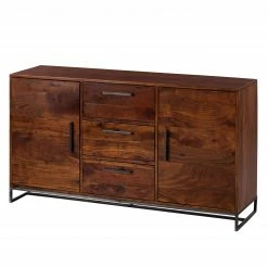 Ars manufacti Buffet Woodson - Acacia brun - Largeur : 145 cm