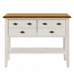 Maison Belfort Console Bergen I - Epicéa blanc / Epicéa lessivé - Largeur : 102 cm