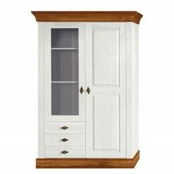 Maison Belfort Vitrine Bergen I - Pin massif - Pin blanc / Pin Bernstein