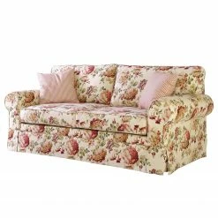 Ridgevalley Canapé Rubik (3 places) - Coton - Blanc crème