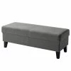 Fredriks Banquette Rugge - Tissu - Gris
