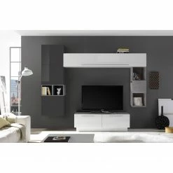 LC Spa Ensemble meubles TV Infinity VIII (8 él) - Imitation béton / Graphite