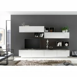 LC Spa Ensemble meubles TV Infinity X (12 él.) - Blanc / Graphite
