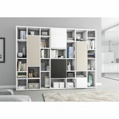 Loftscape Bibliothèque Emporior VI - Blanc brillant