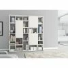 Loftscape Bibliothèque Emporior VII - Blanc crème - Largeur : 214 cm