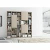 Loftscape Bibliothèque Emporior VII - Mat beige clair - Largeur : 214 cm