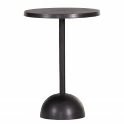 Ars manufacti Bout de canapé Nikko VI - Aluminium - Noir