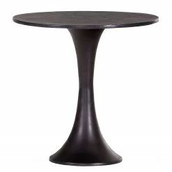 Ars manufacti Bout de canapé Nikko I - Aluminium - Noir