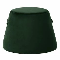 Mørteens Repose-pieds Alok - Velours - Vieux vert