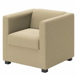 Loftscape Fauteuil Wilno I - Cuir véritable - Cappuccino