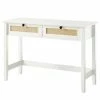 Maison Belfort Console Belleria - Pin massif - Blanc