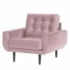 Norrwood Fauteuil Vaise I - Velours - Velours Ravi: Mauve