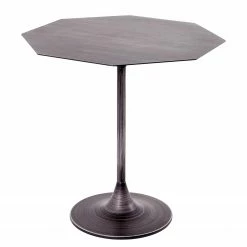 Red Living Bout de canapé Stryker I - Acier - Noir