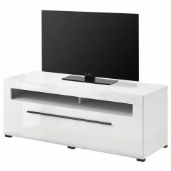 Loftscape Meuble TV Tyfta - Blanc brillant - Largeur : 160 cm