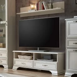 Ridgevalley Ensemble meubles TV Covedale (2 élém.) - Blanc