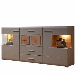 Loftscape Buffet Aulby - Avec éclairage - Taupe