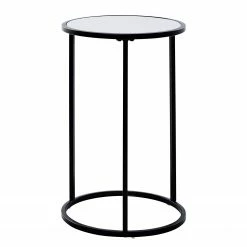 Jahnke Bout de canapé Sol I - Noir