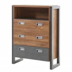 Ars manufacti Commode Marton I - Imitation chêne Stirling / Anthracite