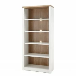 Norrwood Étagère Proville I - Imitation chêne blanc / Imitation chêne