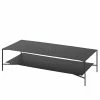 Red Living Table basse Cleehill - Métal - Noir