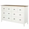 Maison Belfort Buffet Rivery II - Pin massif - Blanc