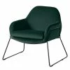 Red Living Fauteuil Culin - Microfibre Sela: Pétrole
