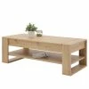 Loftscape Table basse Bassum - imitation chêne artisan