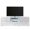 Loftscape Meuble TV Wellston II - Blanc brillant