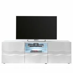 Loftscape Meuble TV Wellston II - Blanc brillant