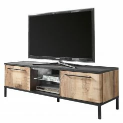 LC Spa Meuble TV Mango - Imitation chêne de Navarra