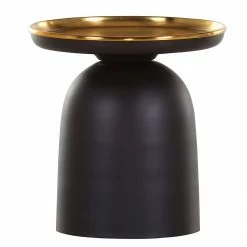 Red Living Bout de canapé Payzac VII - Métal - Noir