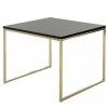 Red Living Table basse Lormont I - Noir / Doré