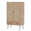 Naturoo Buffet haut Maardu - Rotin / Manguier massif - Beige / Manguier