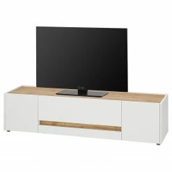 Norrwood Meuble TV Olon I - Blanc - Largeur : 170 cm