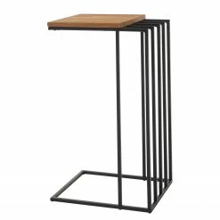 Ars manufacti Bout de canapé Koduku - Chêne massif / Métal