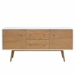 Mørteens Buffet Tarim - Placage en bois véritable - Chêne