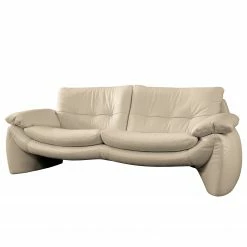 Loftscape Canapé Budal (2 places) - Cuir véritable - Cuir Canela: Beige clair