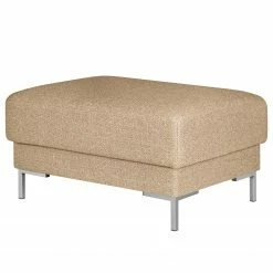 Fredriks Repose-pieds Summer - Tissu structure recyclé Gesa: Beige