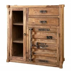 Wolf-Möbel Buffet Container I - Sheesham massif