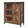 Red Living Buffet Hazlet III - Marron / Noir