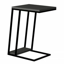 Loftscape Bout de canapé Bobbio - Métal - Noir / Gris