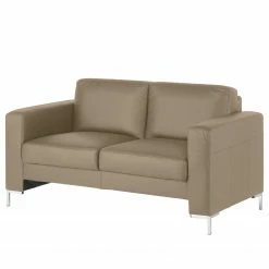 Fredriks Canapé Lampone (2 places) - Cuir véritable - Taupe