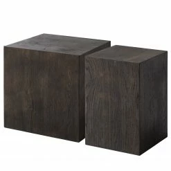 Studio Copenhagen Bouts de canapé Cubus I (lot de 2) - Chêne noir