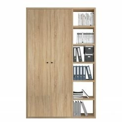 Fredriks Armoire de bureau Emporio III - Imitation chêne de Sonoma