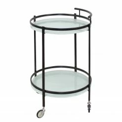 Loftscape Desserte Formiga - Verre / Métal - Noir