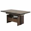 Red Living Table basse Nolle - Aspect ancien / Anthracite