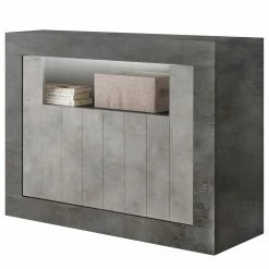 LC Spa Buffet Urbino - Gris clair / Gris foncé