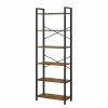 Red Living Étagère Leesville VIII - Marron / Noir