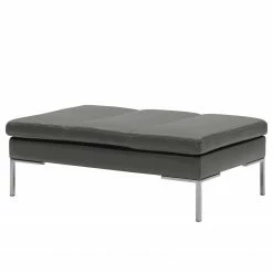 Studio Copenhagen Repose-pieds Madison - Cuir véritable Neka : Gris